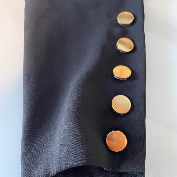 NWOT 5$ ADD ON! SHEIN blouse with gold buttons - Picture 3 of 5